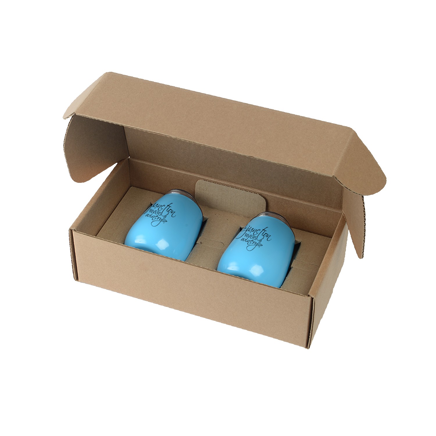 Picture of Stainless Steel Stemless Wine Glasses Gift Box Set