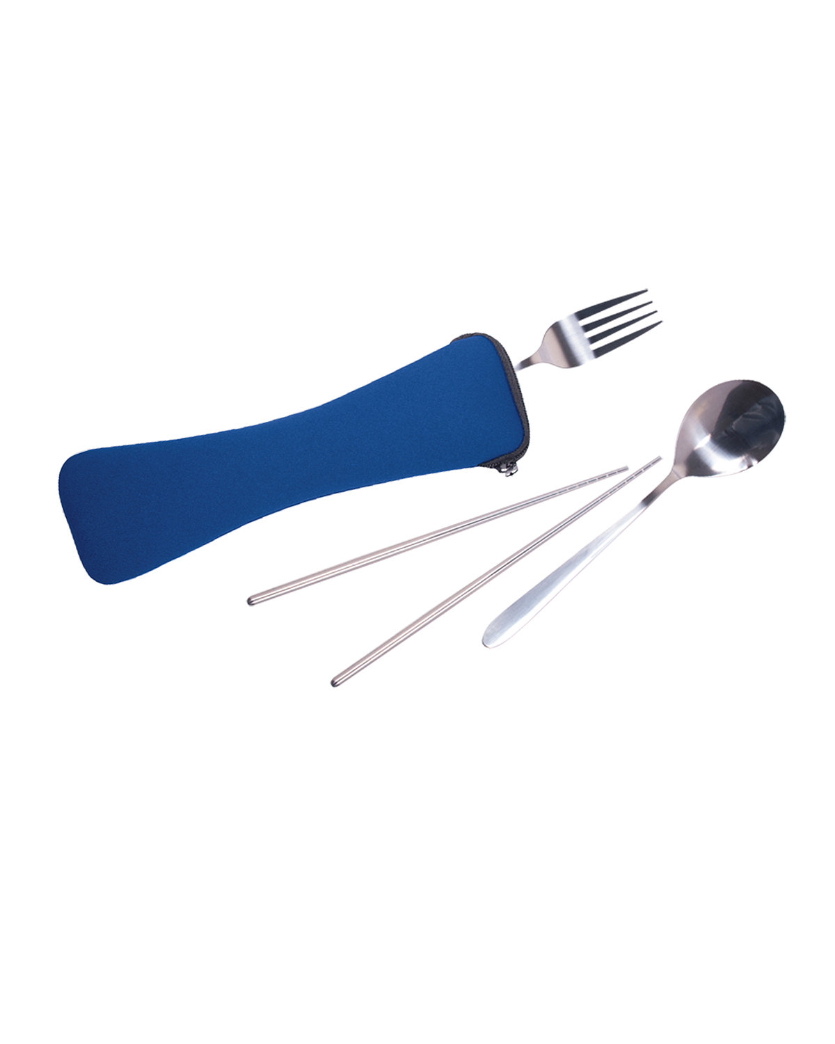 Picture of Travel Cutlery Set In Zip Pouch.