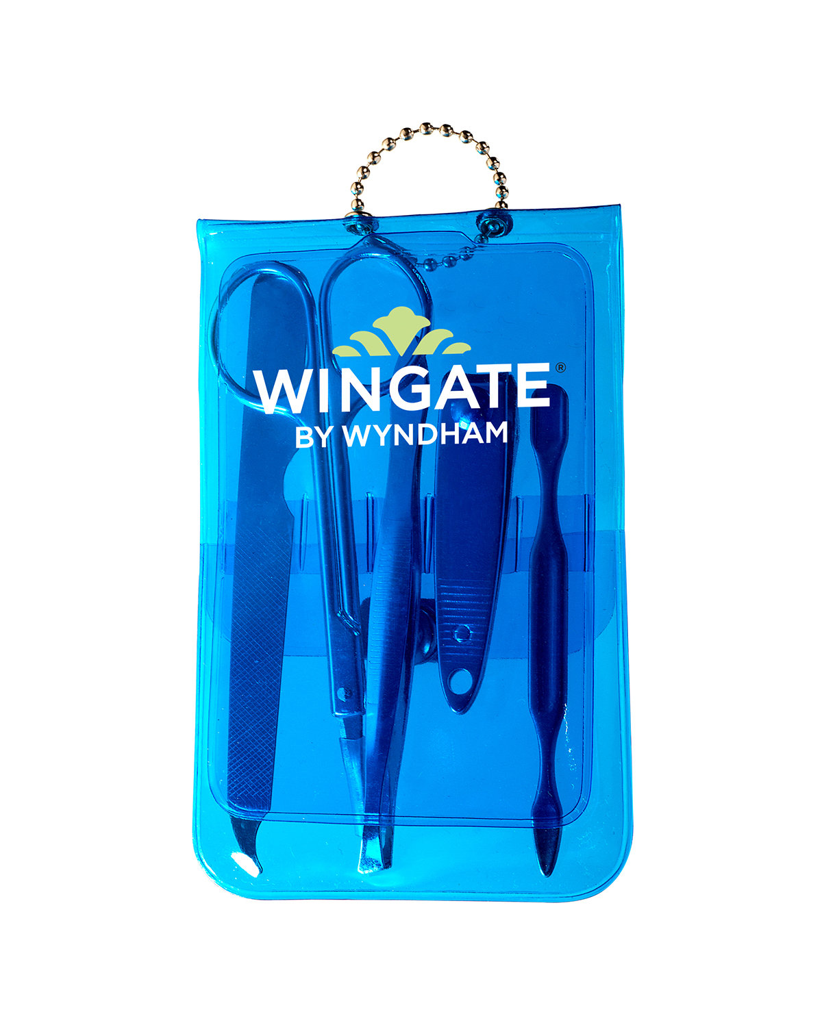 Picture of Translucent Five-Piece Manicure Pouch.