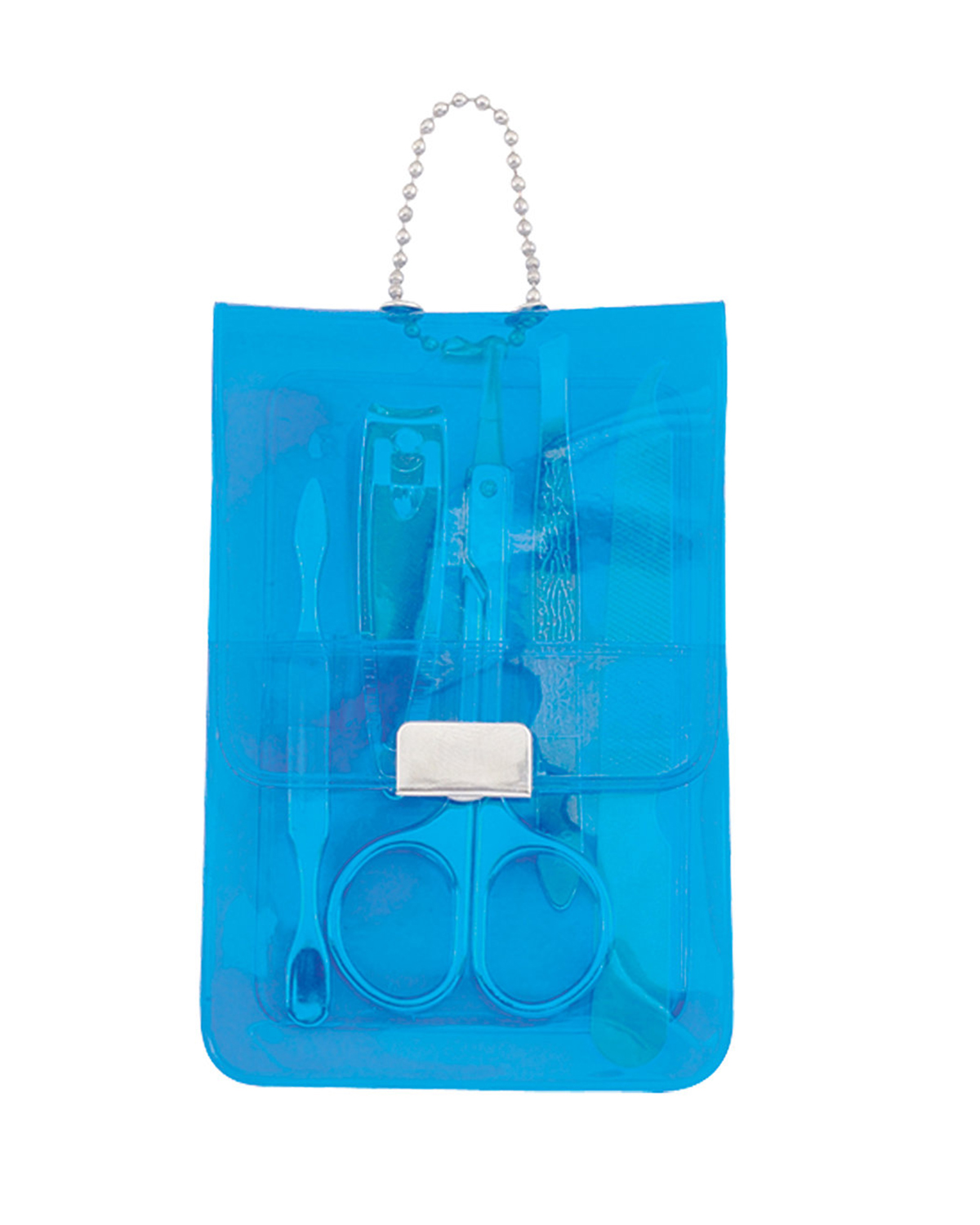 Picture of Translucent Five-Piece Manicure Pouch.