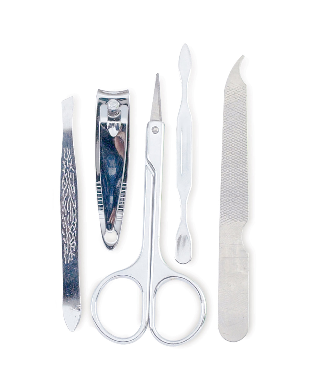 Picture of Translucent Five-Piece Manicure Pouch.