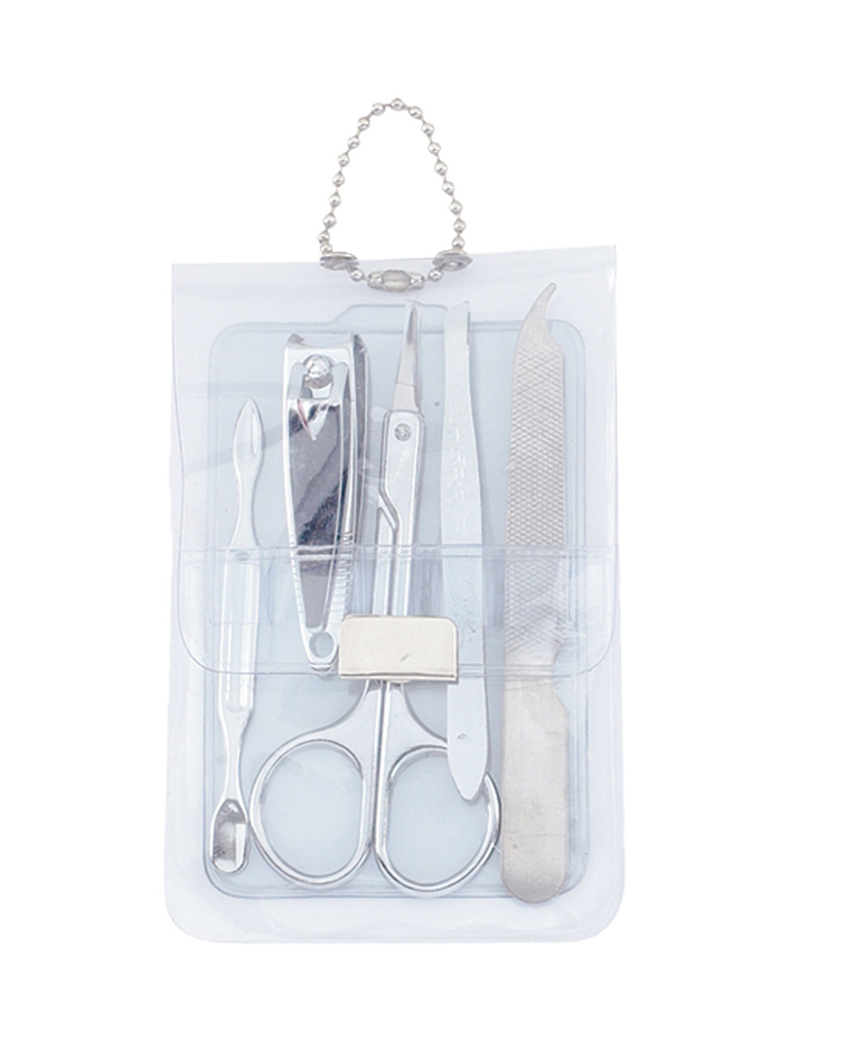 Picture of Translucent Five-Piece Manicure Pouch.