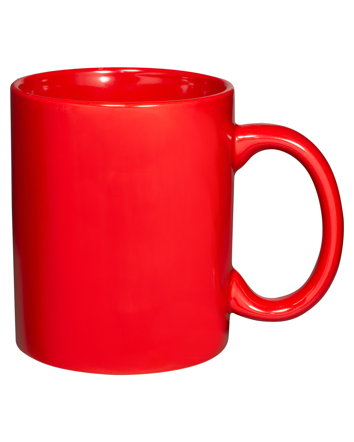 Picture of 11 oz. Basic C Handle Ceramic Mug.
