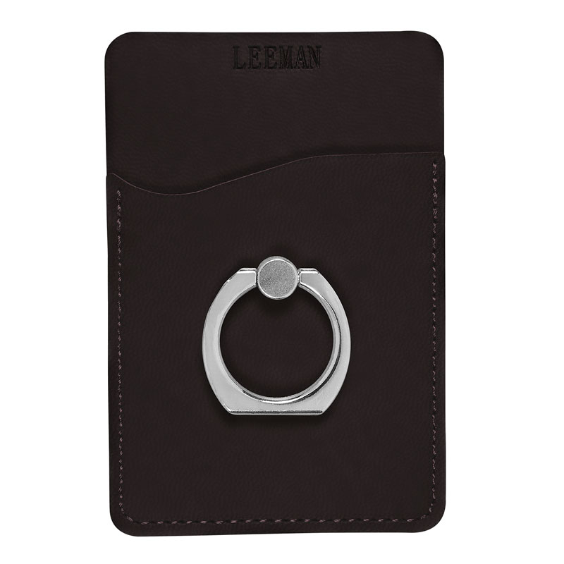 Picture of Tuscany Card Holder with Metal Ring Phone Stand.