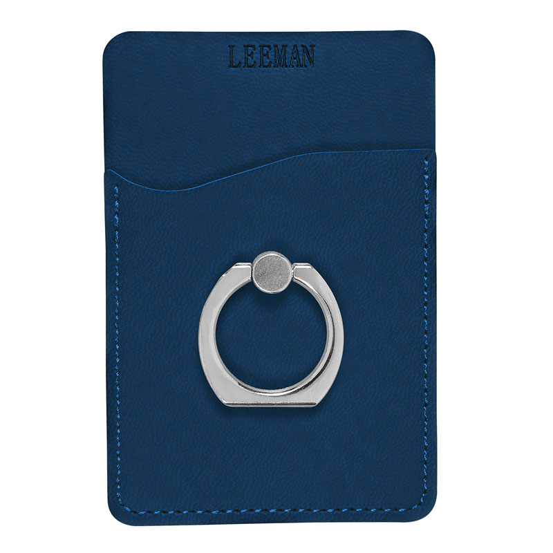Picture of Tuscany Card Holder with Metal Ring Phone Stand.