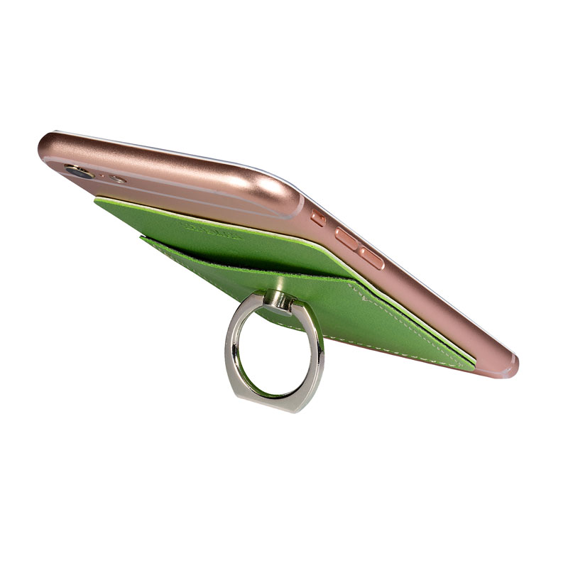 Picture of Tuscany Card Holder with Metal Ring Phone Stand.