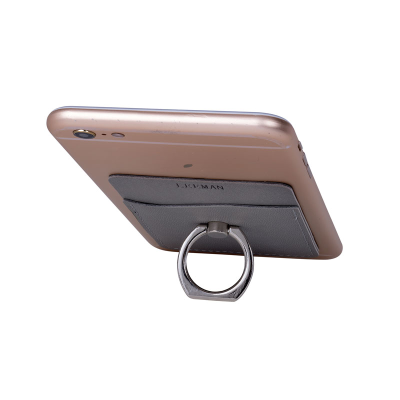 Picture of Tuscany Card Holder with Metal Ring Phone Stand.