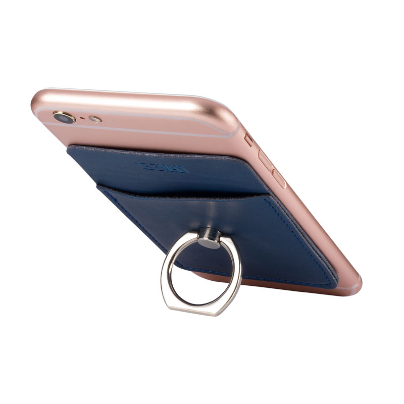Picture of Tuscany Card Holder with Metal Ring Phone Stand.