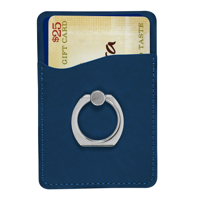 Picture of Tuscany Card Holder with Metal Ring Phone Stand.