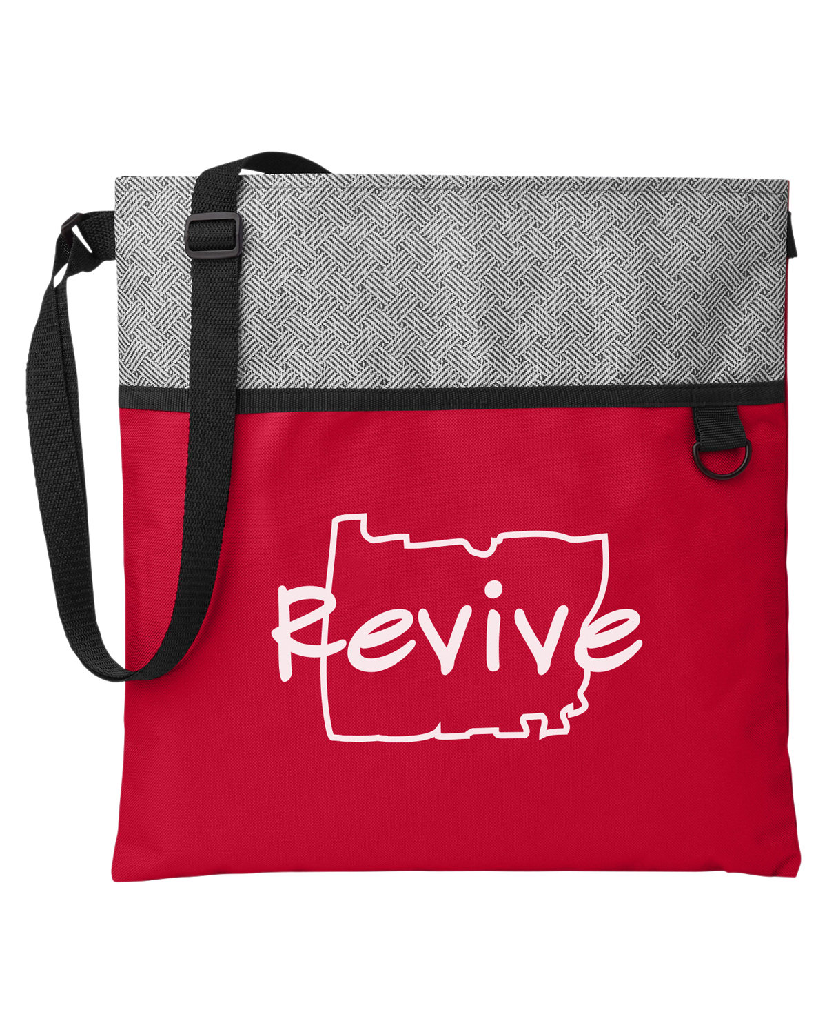 Picture of Patchwork Eco Friendly Crossbody Tote Bag.