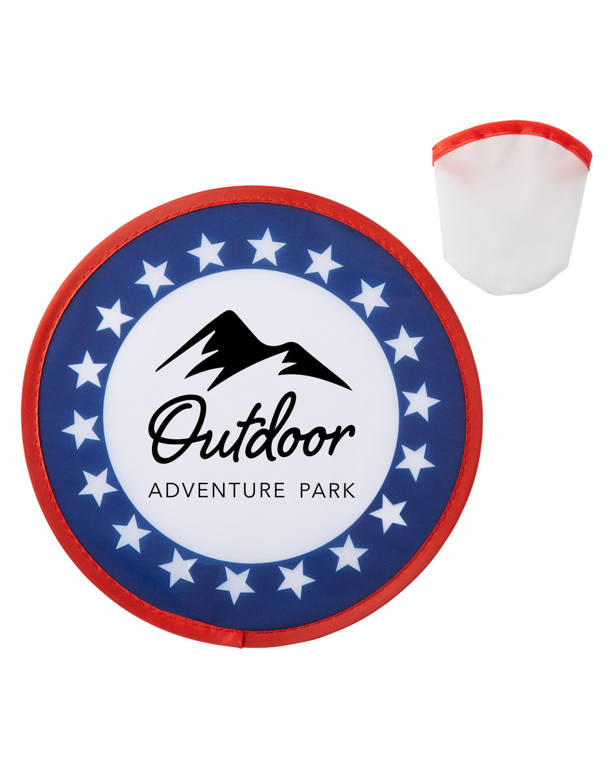Picture of USA Patriotic Folding Flyer With Case.