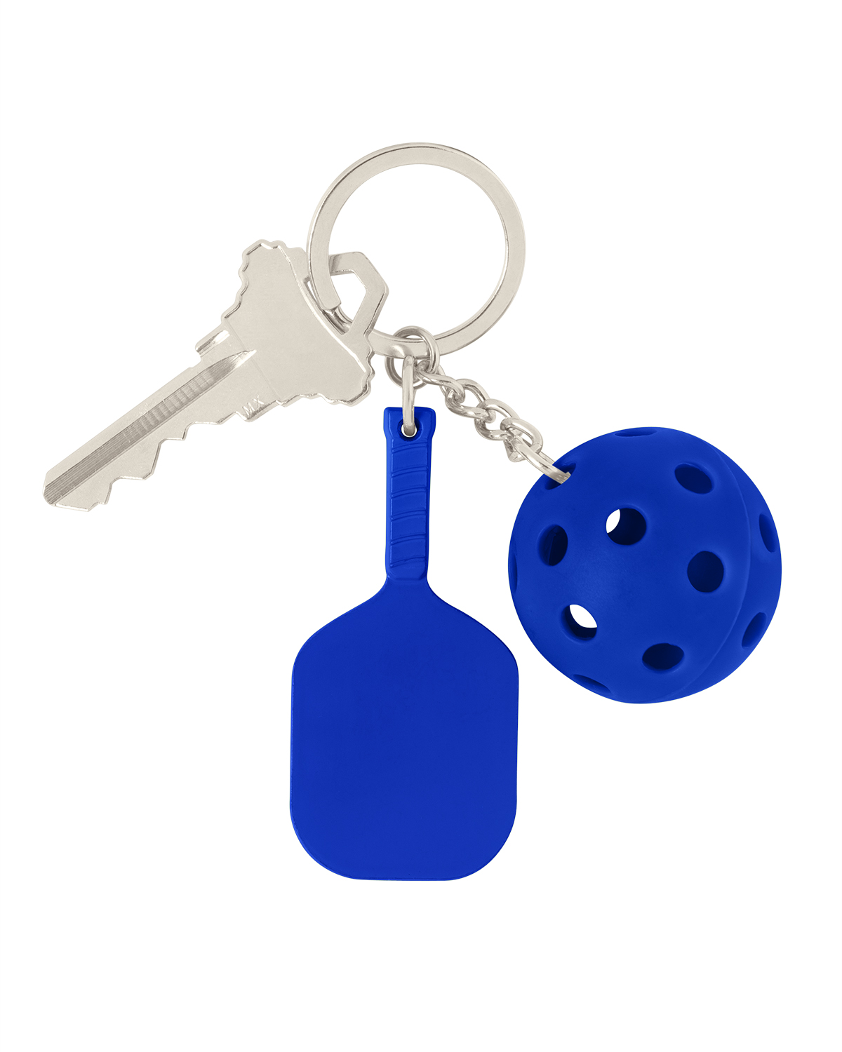 Picture of Pickleball Keychain.