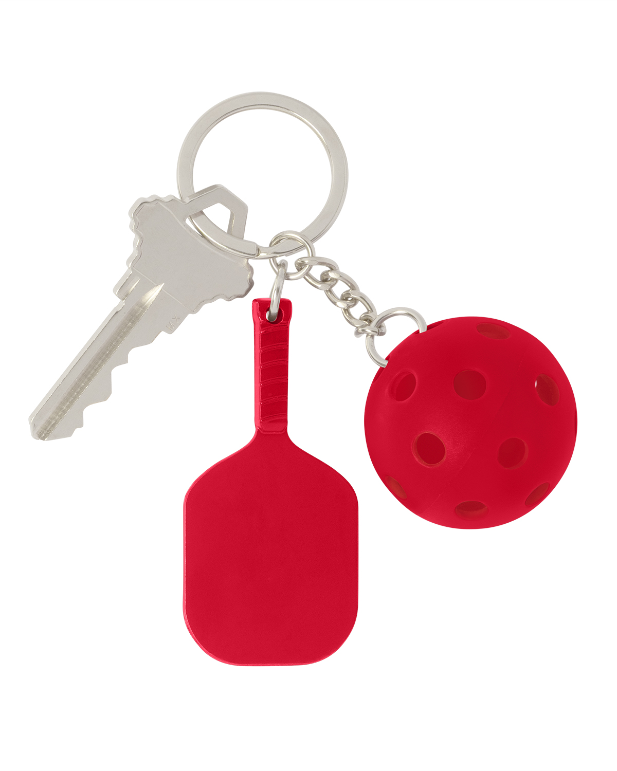 Picture of Pickleball Keychain.