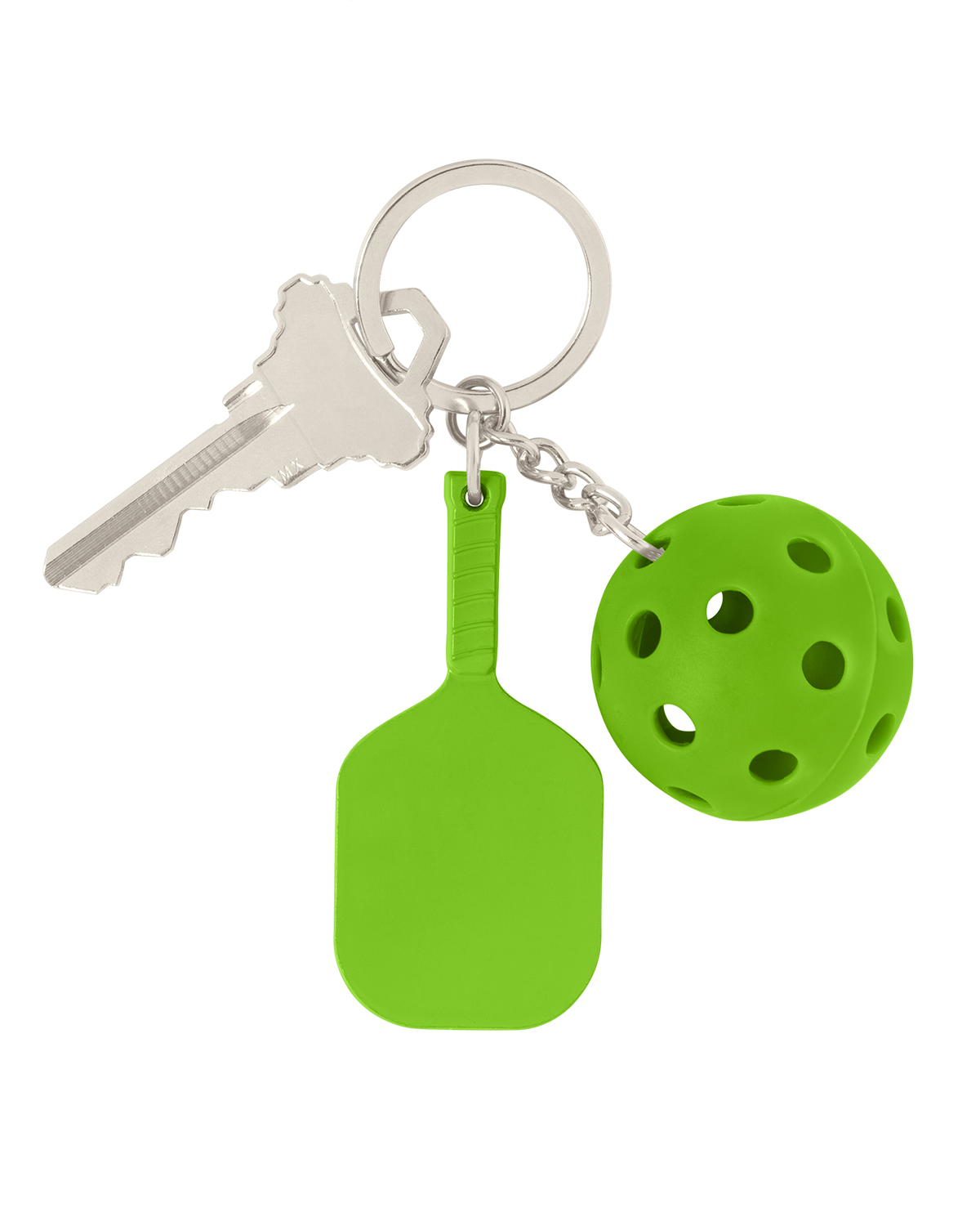 Picture of Pickleball Keychain.