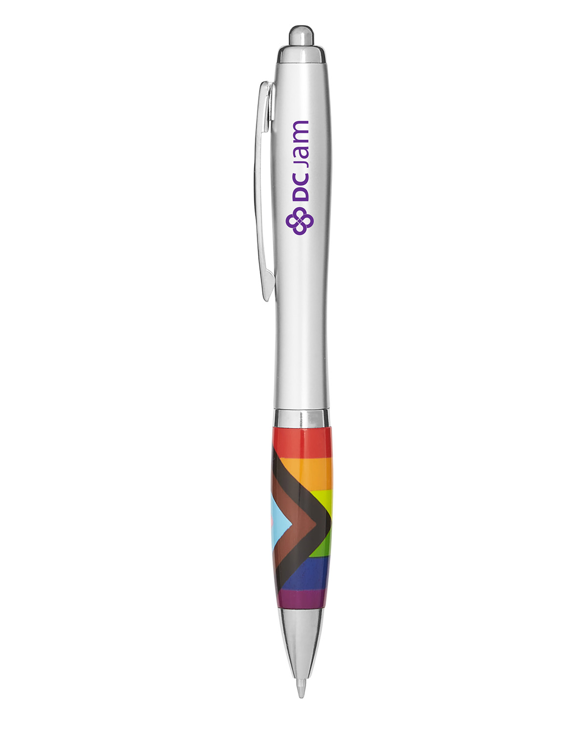Picture of Rainbow Pride LGBTQ+ Recycled ABS Ballpoint Pen.