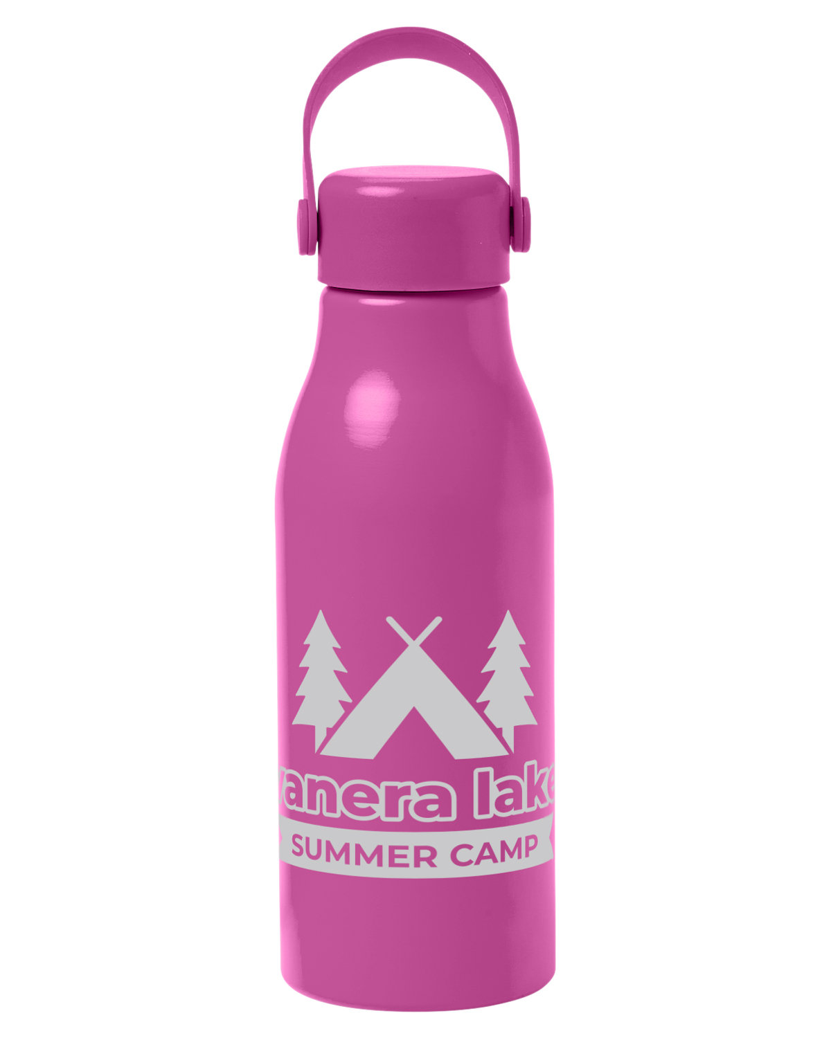 Picture of 22 oz. Recycled Aluminum Water Bottle.