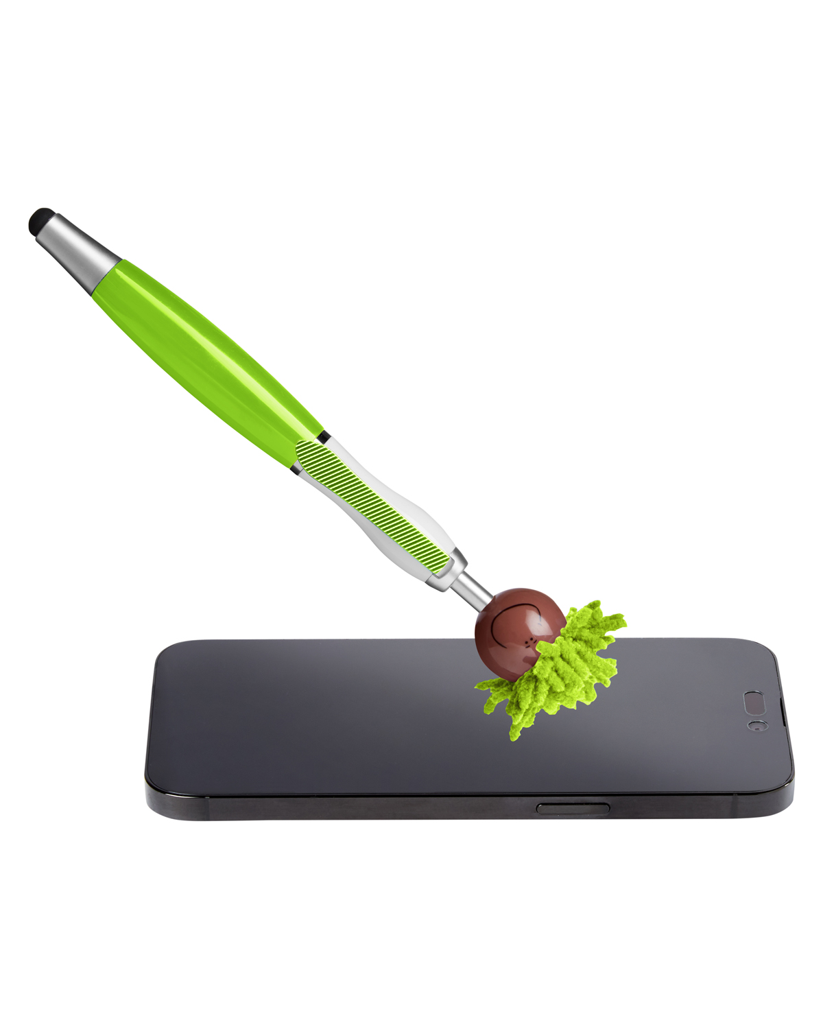 Picture of Multicultural Screen Cleaner With Stylus Pen.