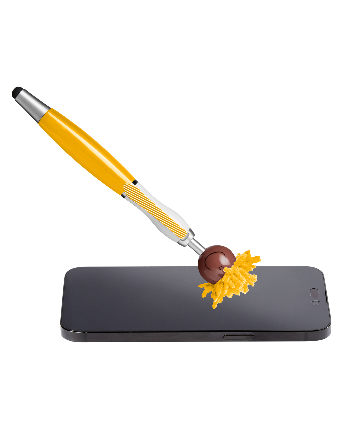 Picture of Multicultural Screen Cleaner With Stylus Pen.