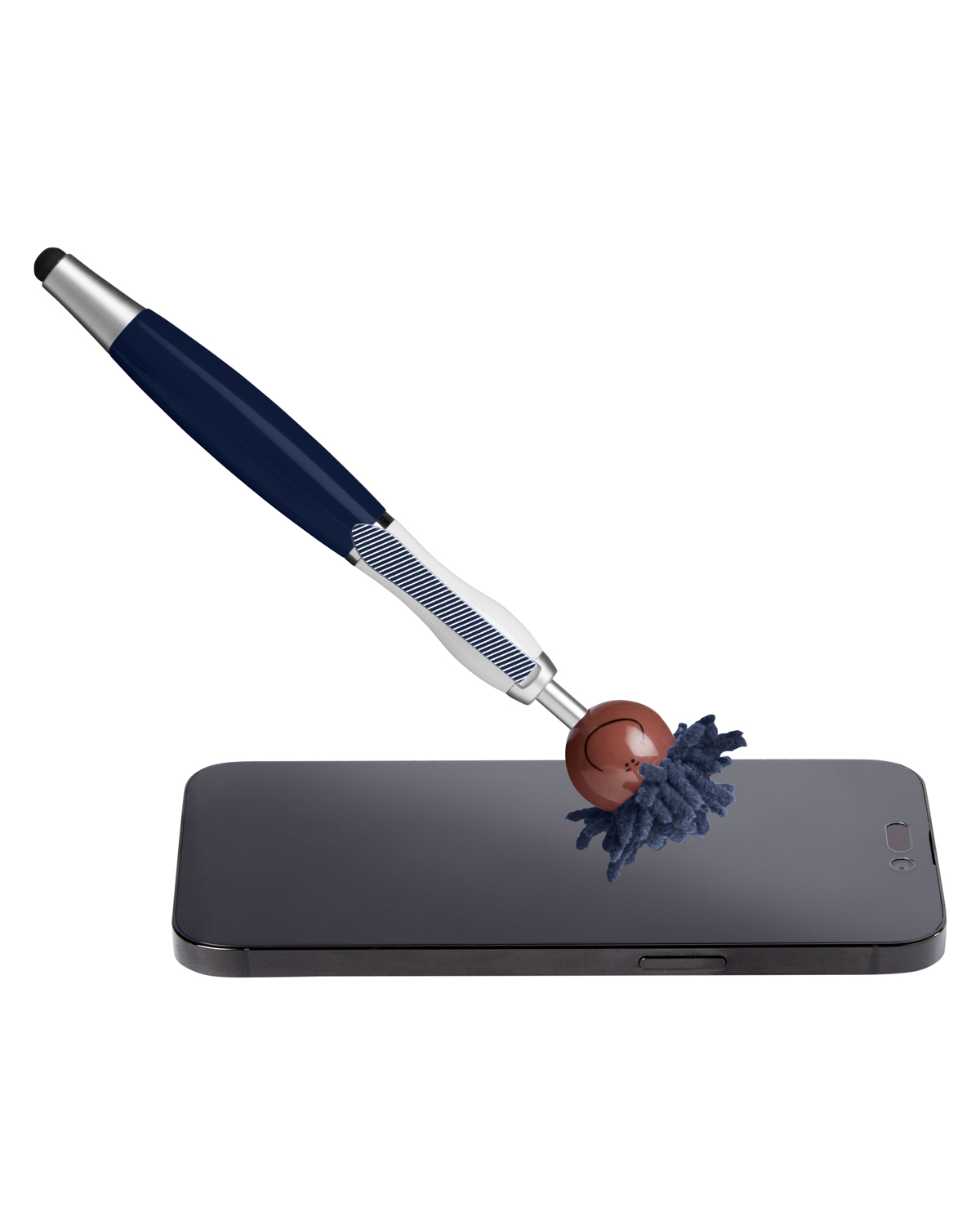 Picture of Multicultural Screen Cleaner With Stylus Pen.