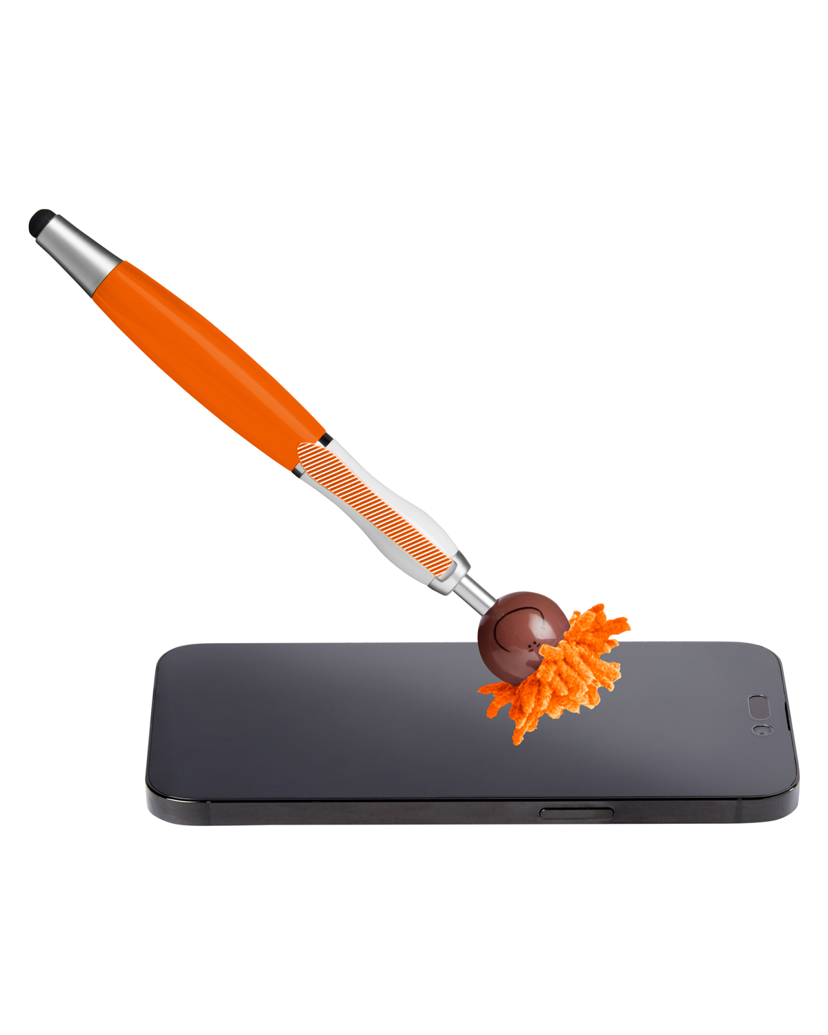 Picture of Multicultural Screen Cleaner With Stylus Pen.