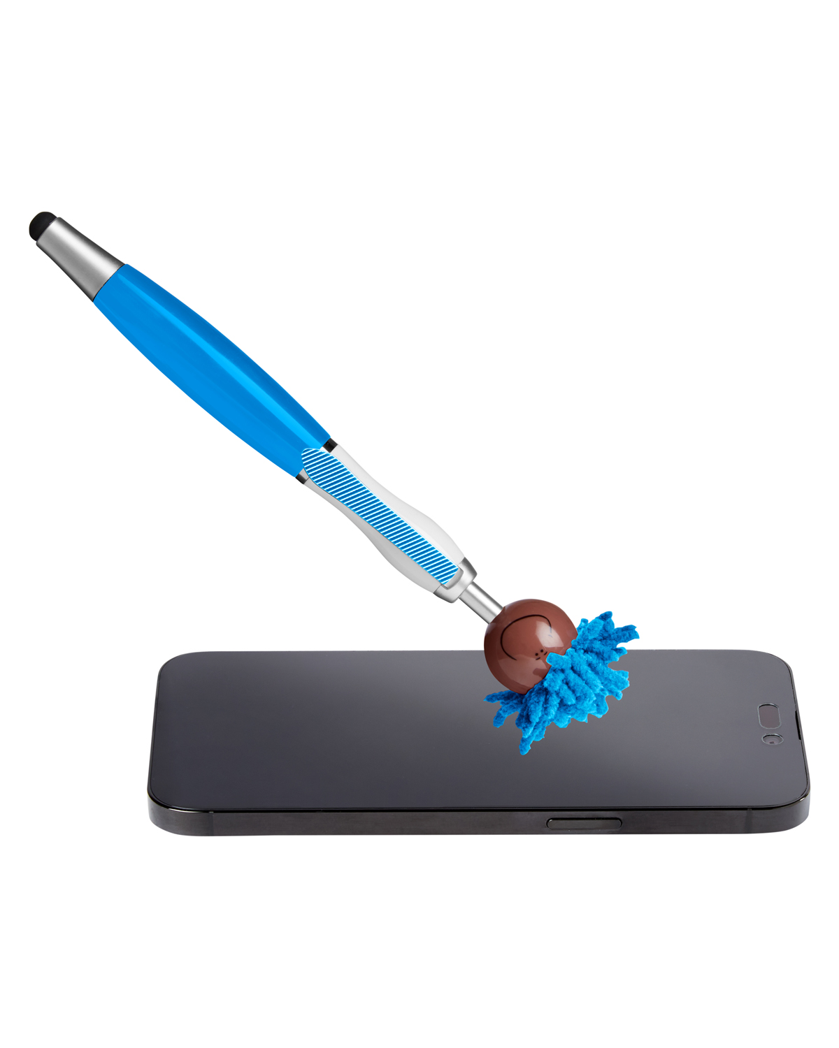 Picture of Multicultural Screen Cleaner With Stylus Pen.