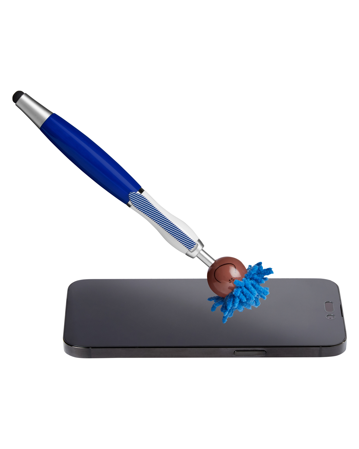 Picture of Multicultural Screen Cleaner With Stylus Pen.
