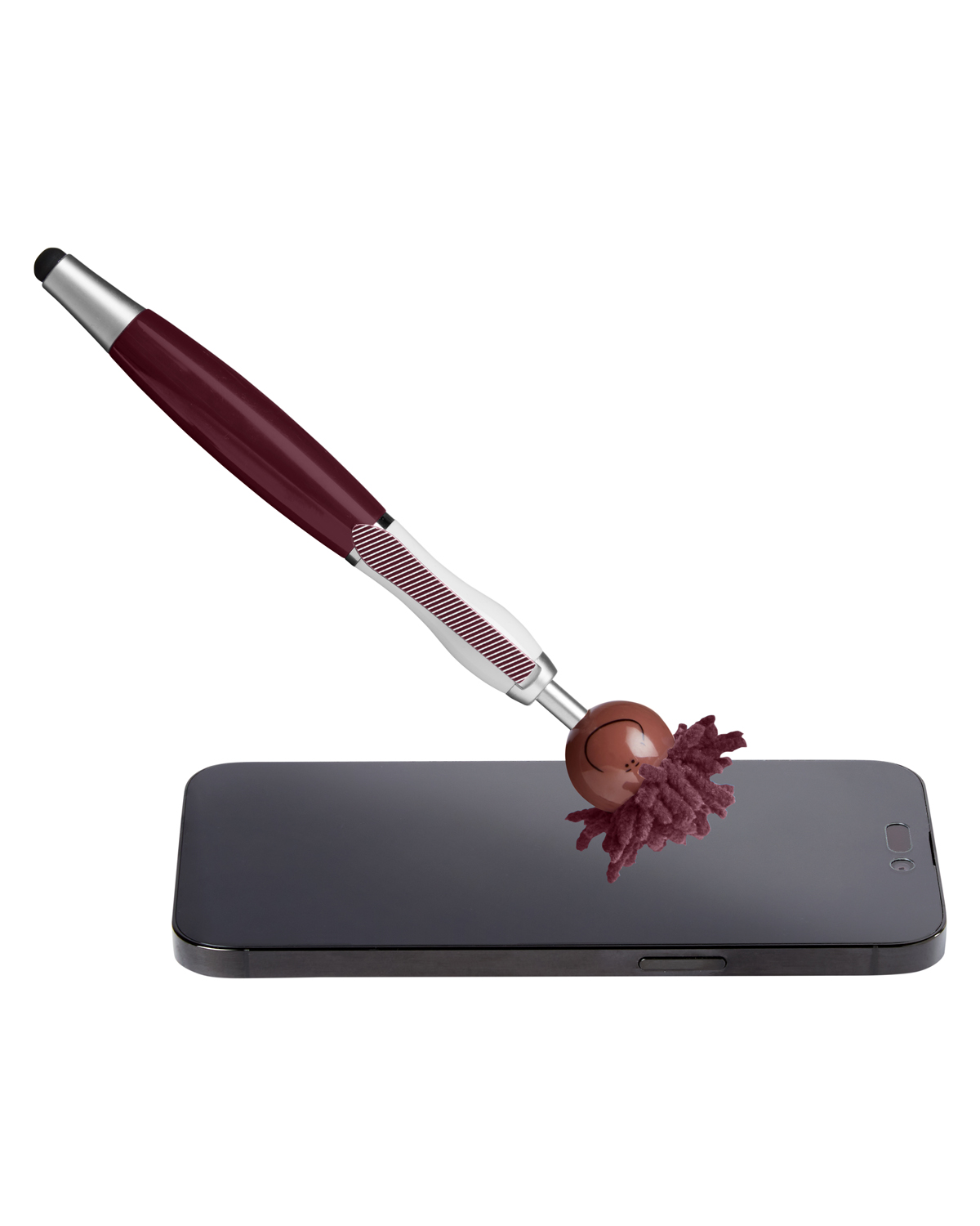 Picture of Multicultural Screen Cleaner With Stylus Pen.
