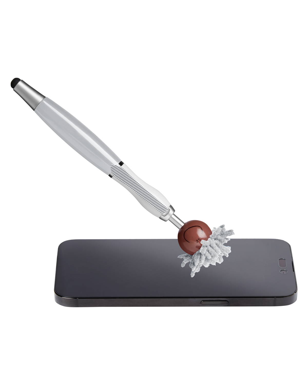 Picture of Multicultural Screen Cleaner With Stylus Pen.