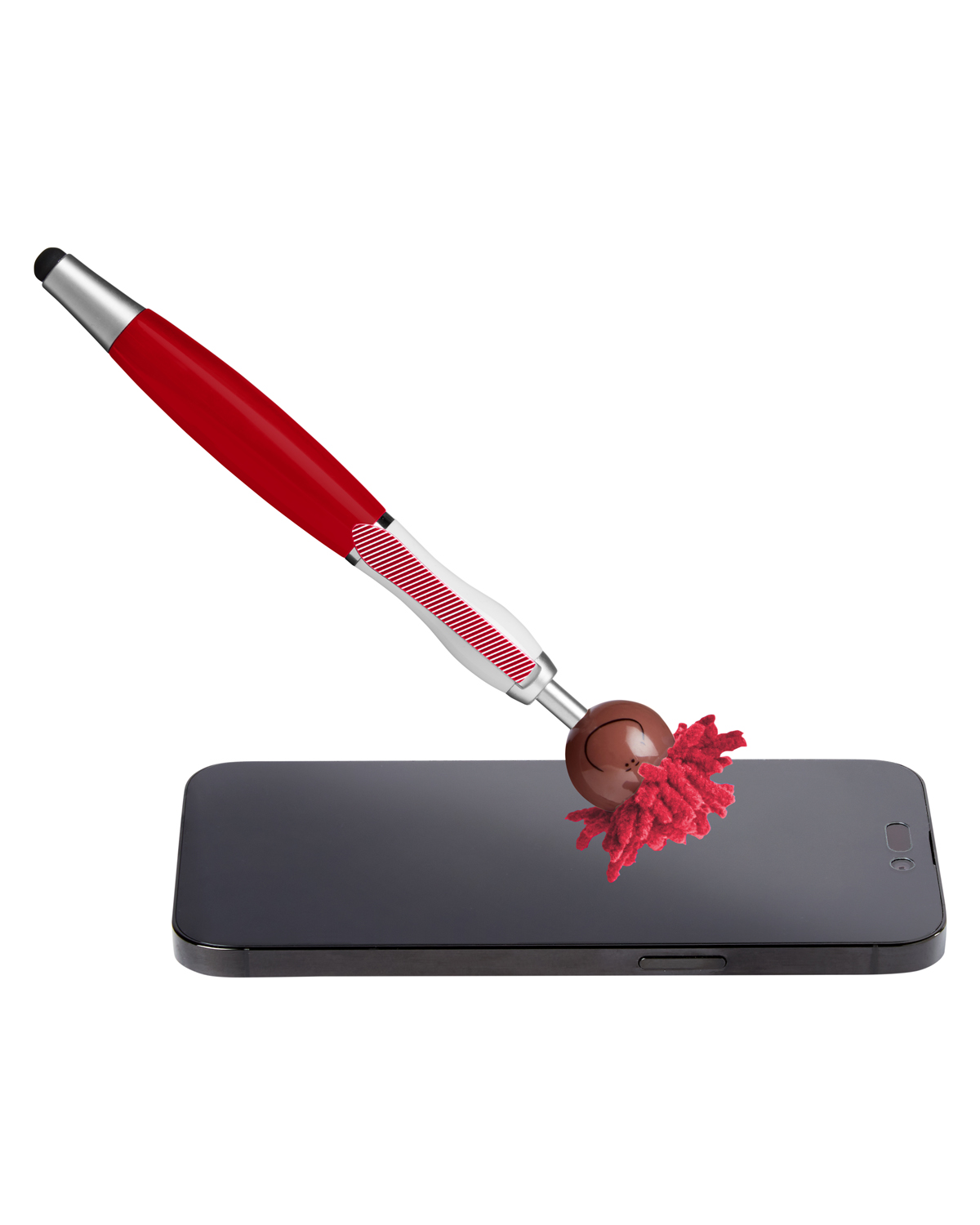 Picture of Multicultural Screen Cleaner With Stylus Pen.