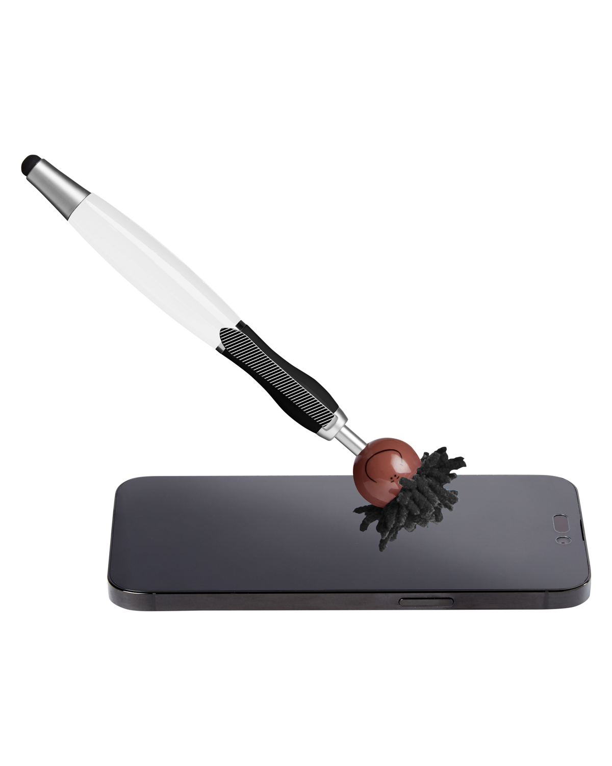 Picture of Multicultural Screen Cleaner With Stylus Pen.