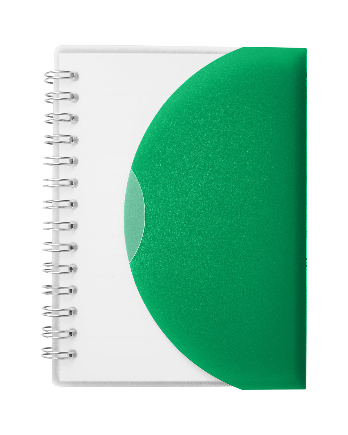 Picture of Curve Medium Spiral Notebook 4.25" x 5.25".