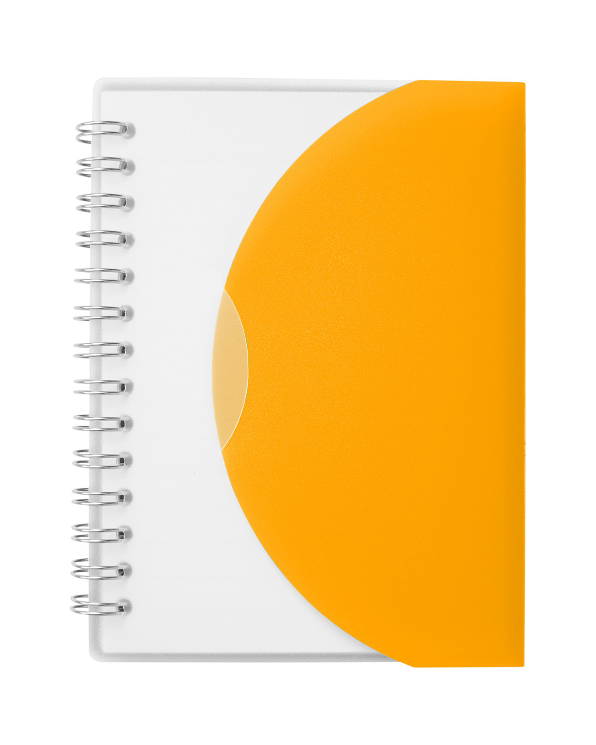Picture of Curve Medium Spiral Notebook 4.25" x 5.25".