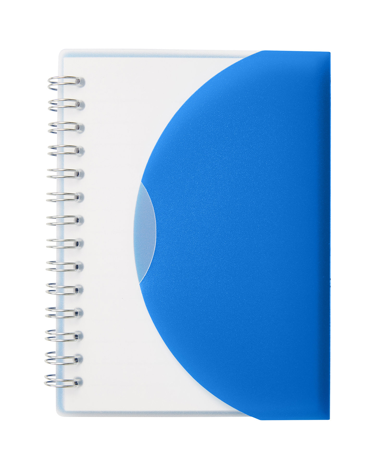 Picture of Curve Medium Spiral Notebook 4.25" x 5.25".
