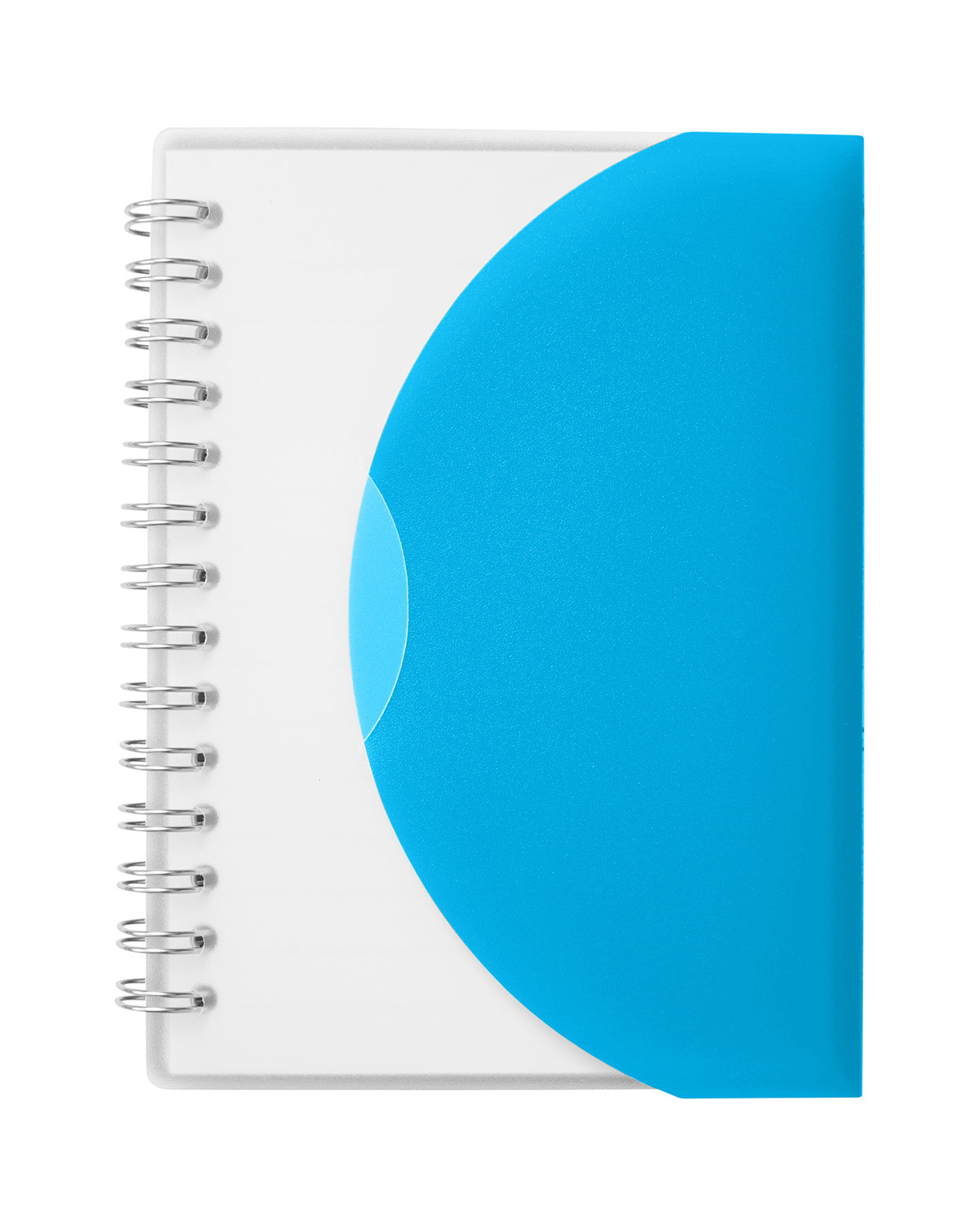 Picture of Curve Medium Spiral Notebook 4.25" x 5.25".