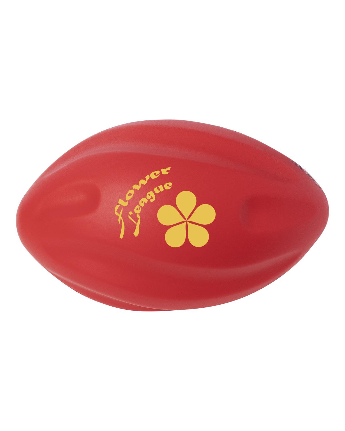 Picture of 5" Spiral Football Shape Stress Ball.