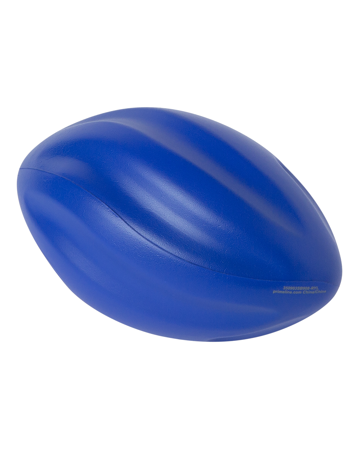Picture of 5" Spiral Football Shape Stress Ball.