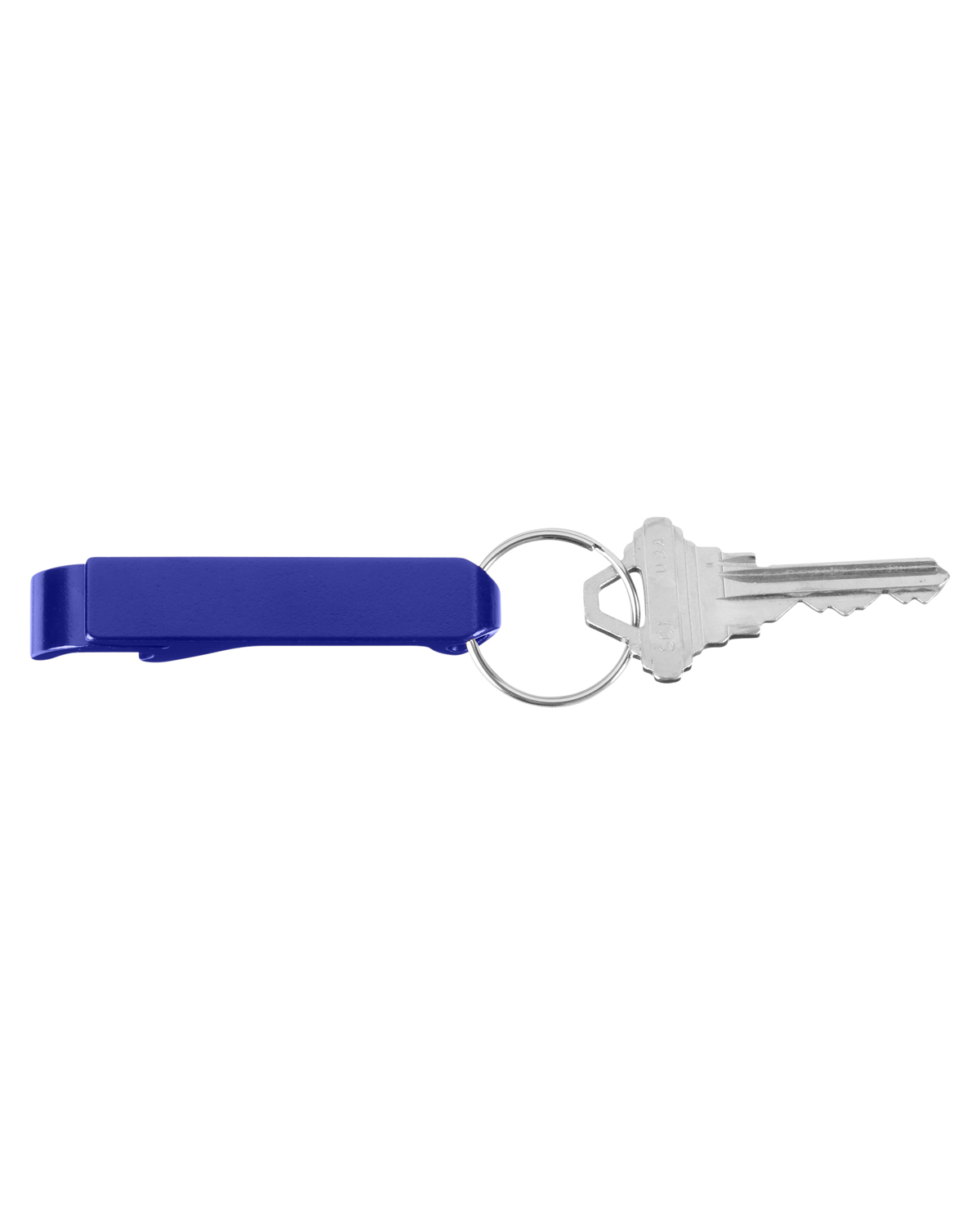 Picture of Aluminum Bottle Opener Keychain.