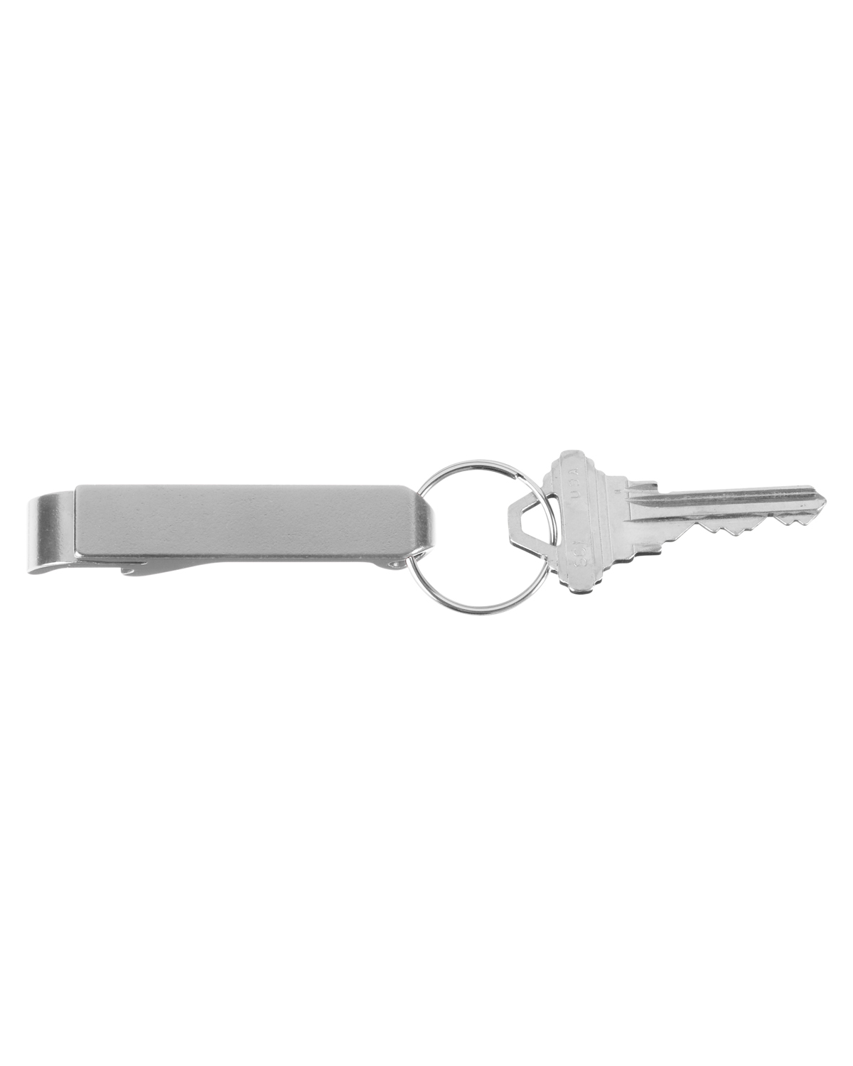Picture of Aluminum Bottle Opener Keychain.