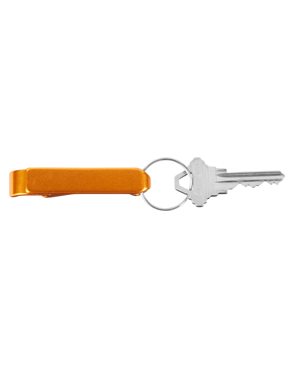 Picture of Aluminum Bottle Opener Keychain.