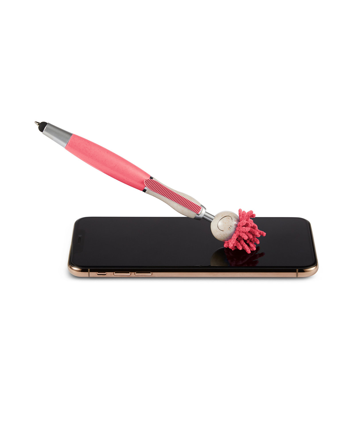 Picture of Wheat Straw Screen Cleaner With Stylus Pen.