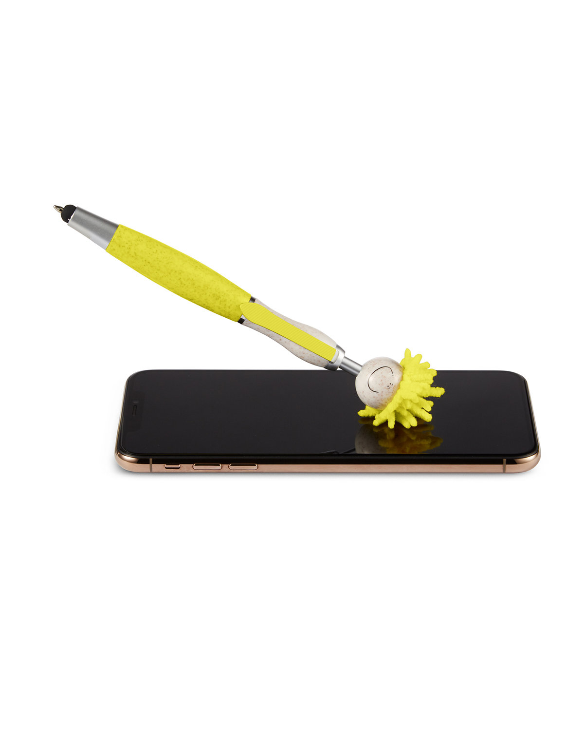 Picture of Wheat Straw Screen Cleaner With Stylus Pen.
