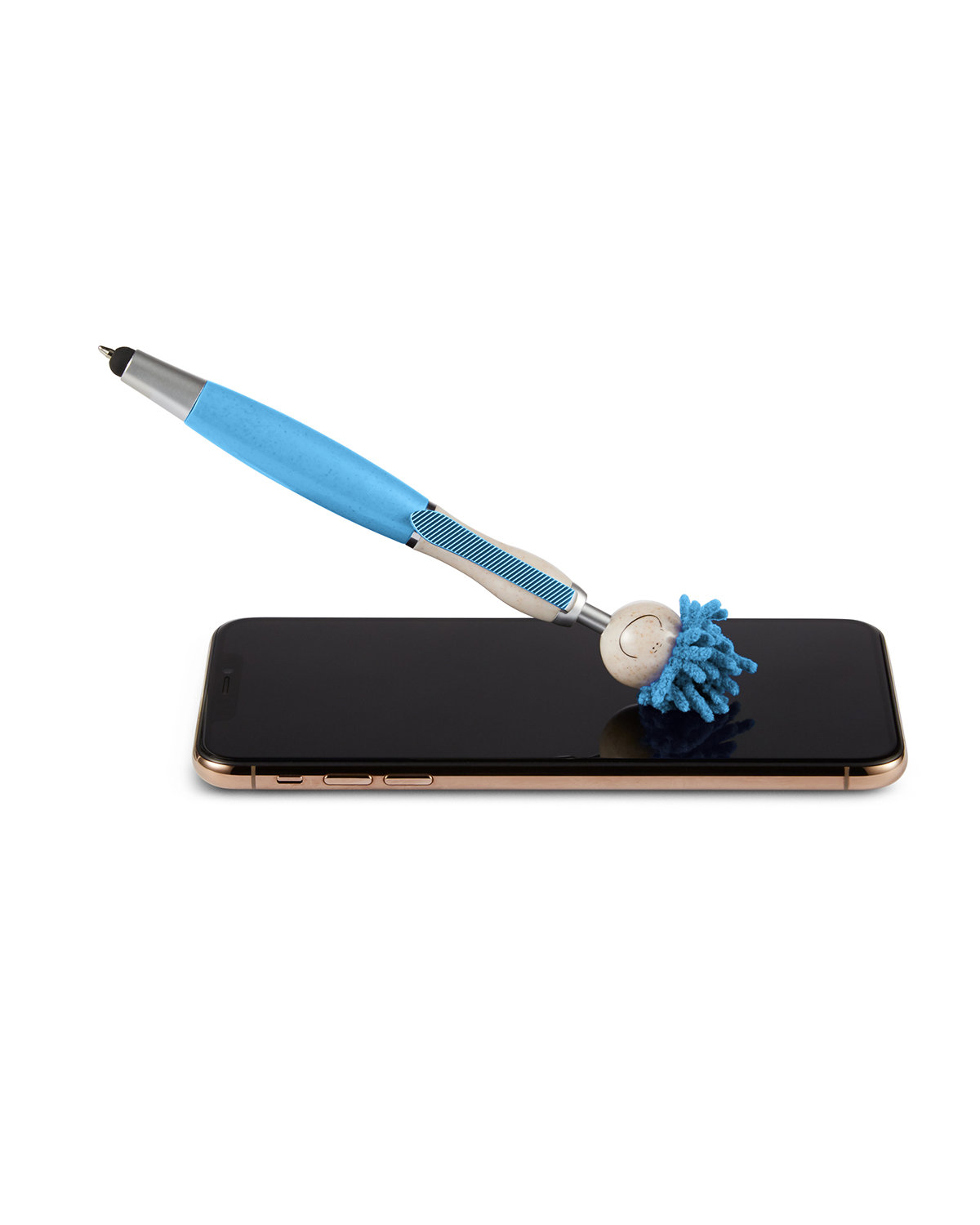 Picture of Wheat Straw Screen Cleaner With Stylus Pen.