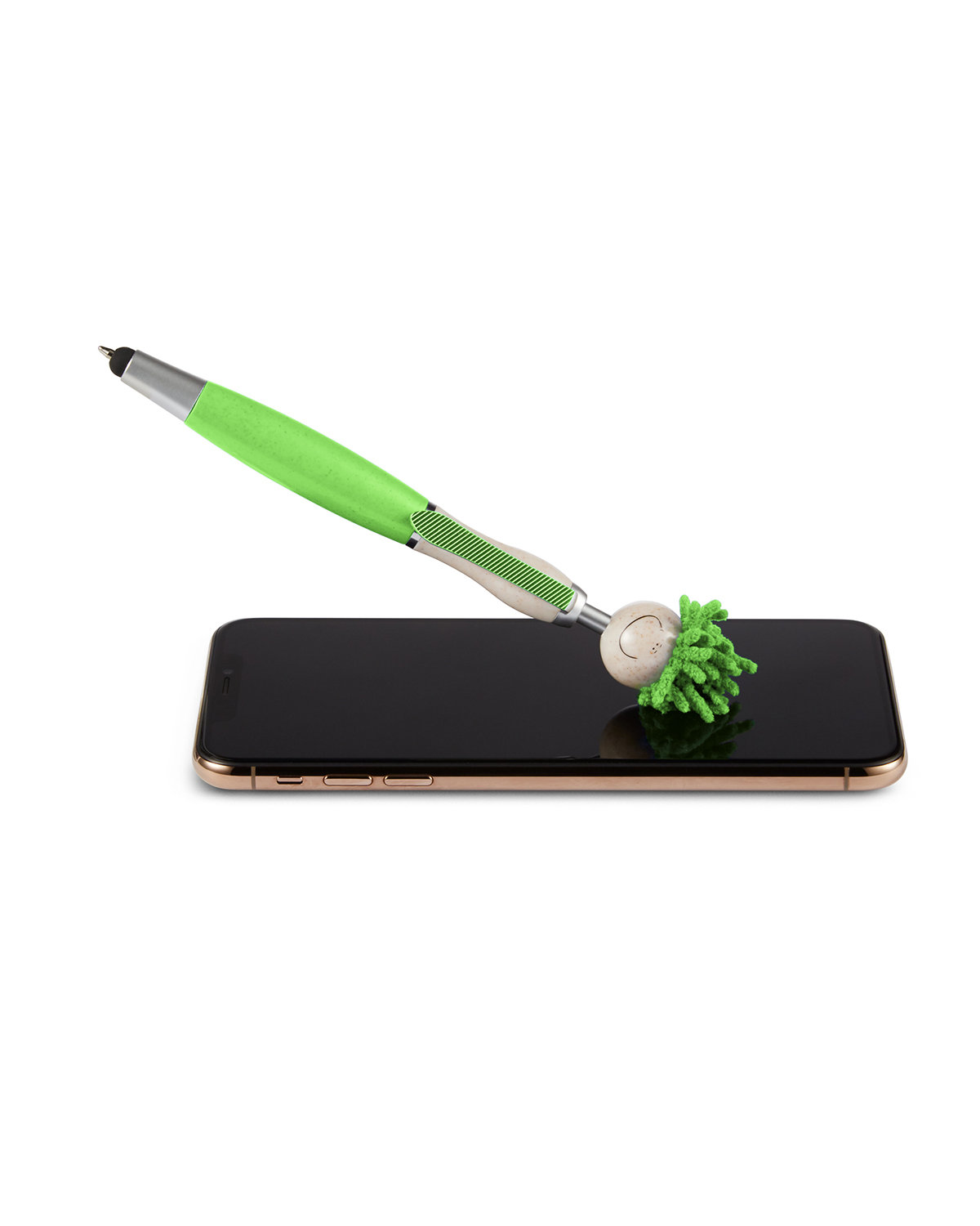 Picture of Wheat Straw Screen Cleaner With Stylus Pen.