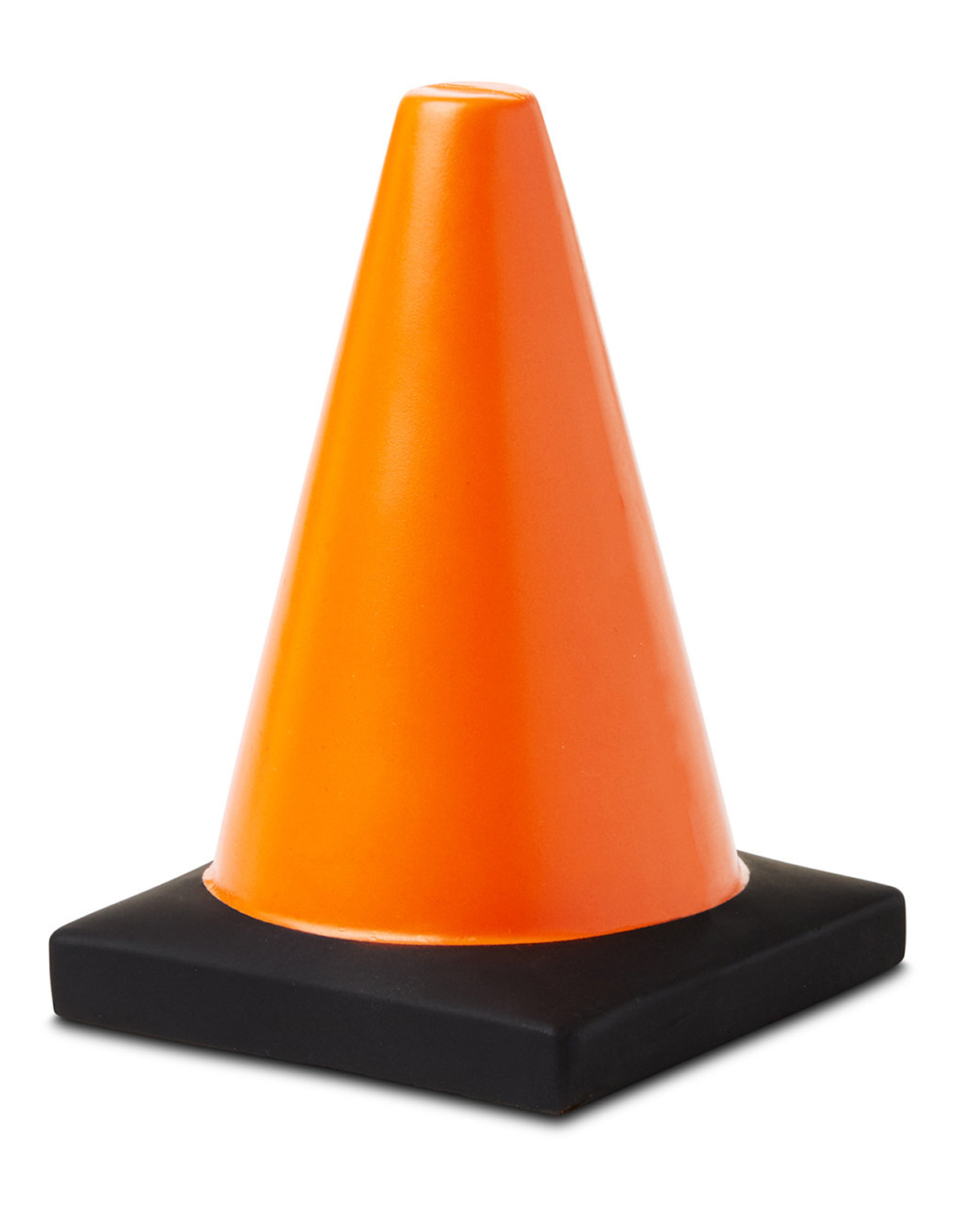 Picture of Construction Traffic Cone Shape Stress Ball.