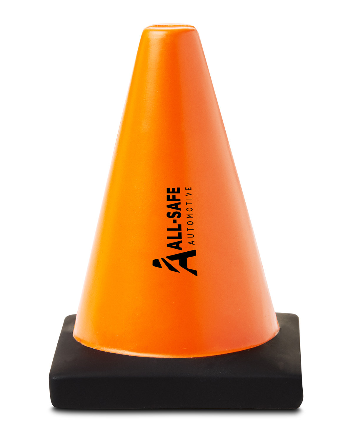 Picture of Construction Traffic Cone Shape Stress Ball.