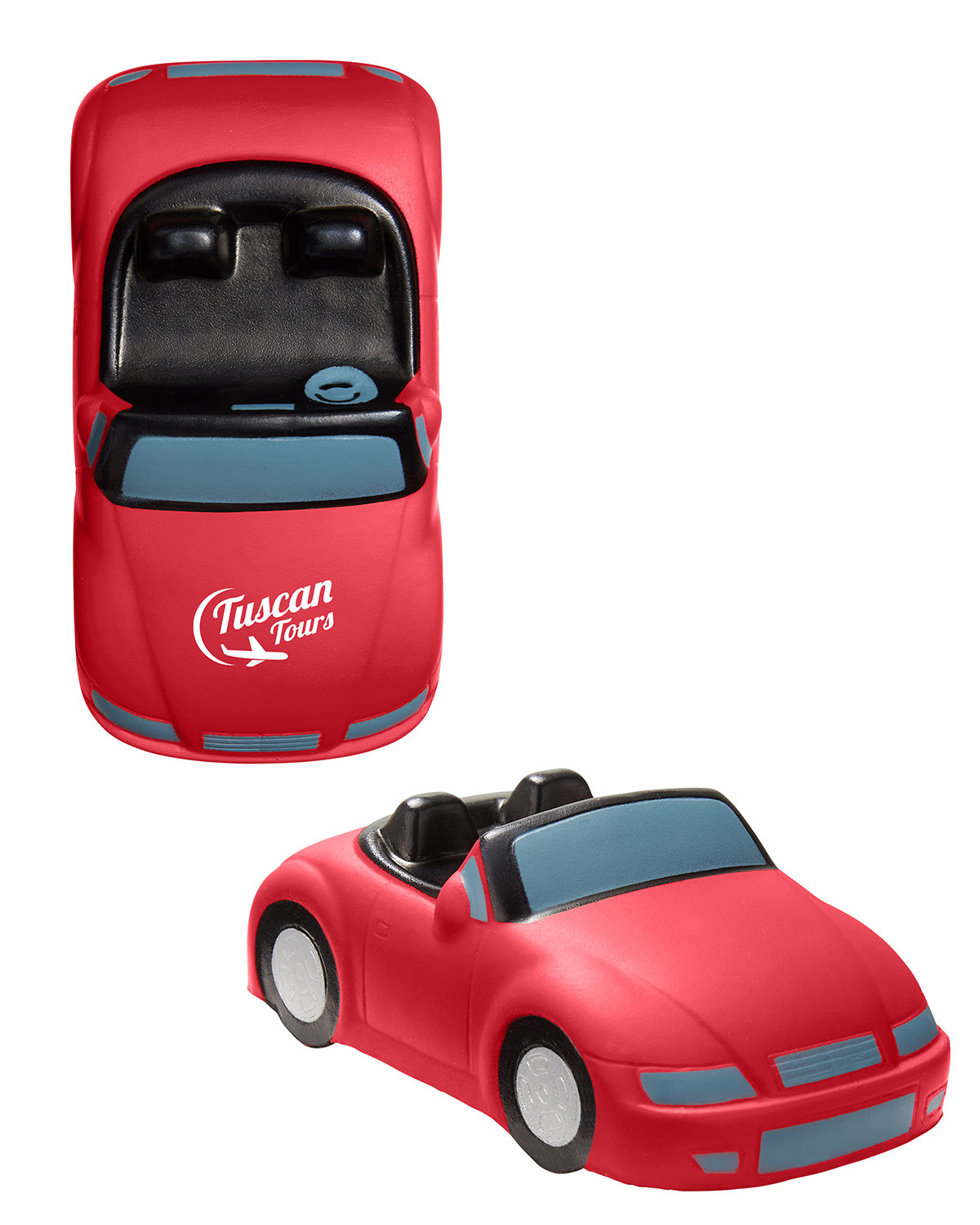 Picture of Convertible Sports Car Shape Stress Ball.