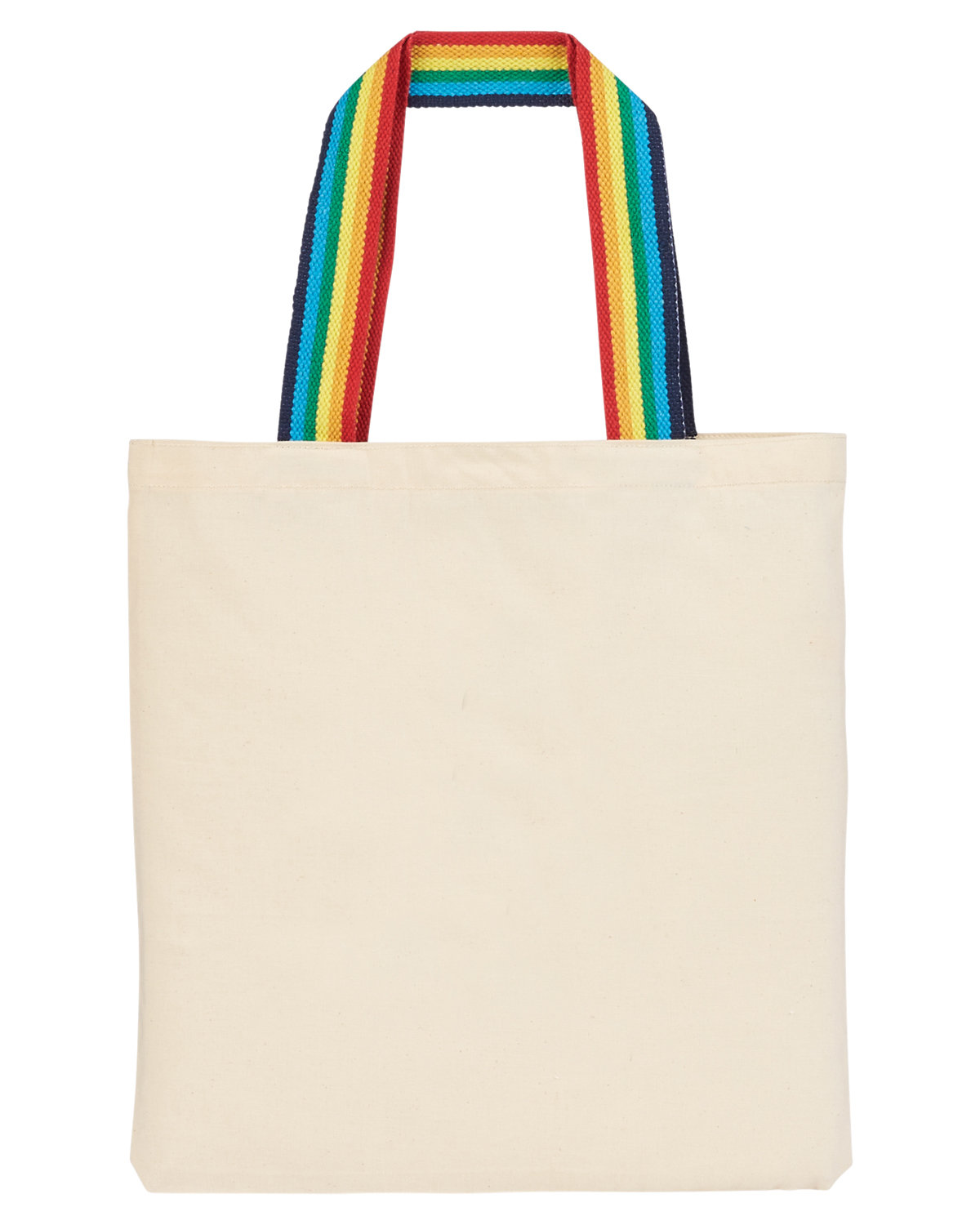 Picture of Rainbow Pride Recycled Cotton Tote Bag.