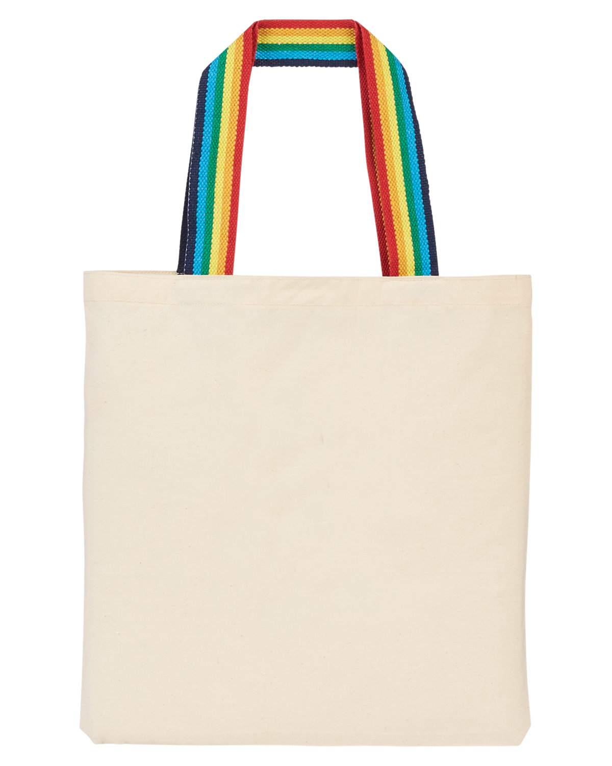 Picture of Rainbow Pride Recycled Cotton Tote Bag.
