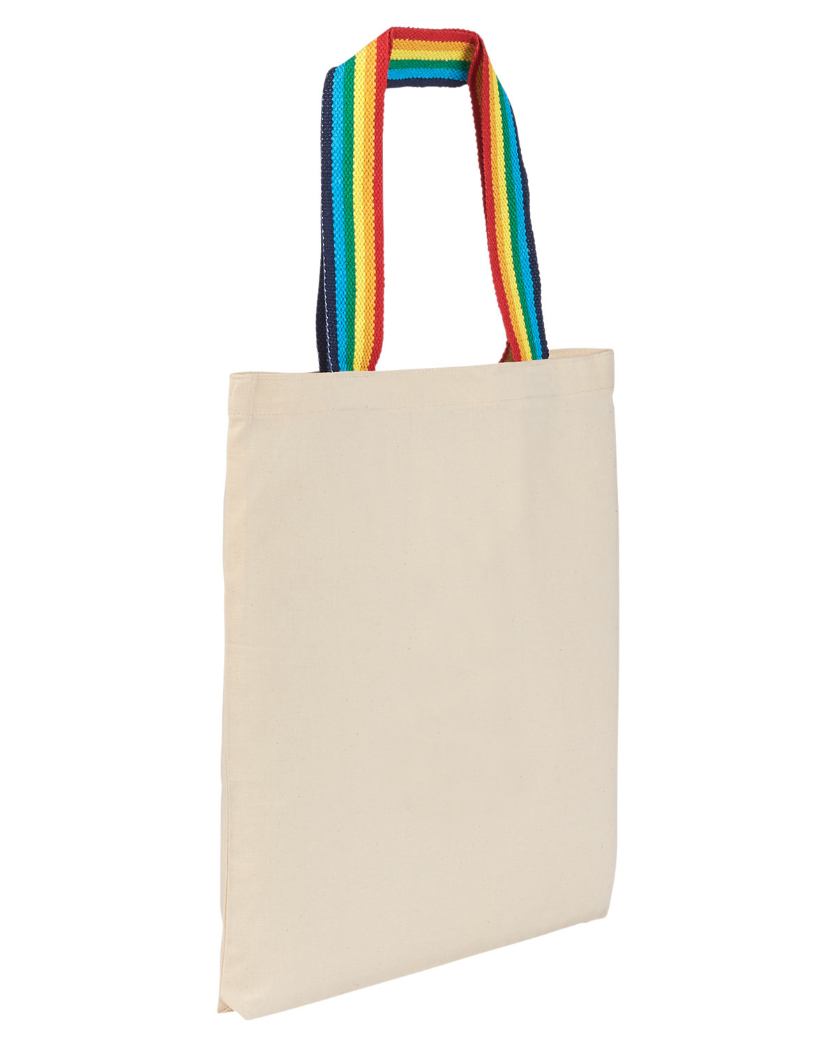 Picture of Rainbow Pride Recycled Cotton Tote Bag.