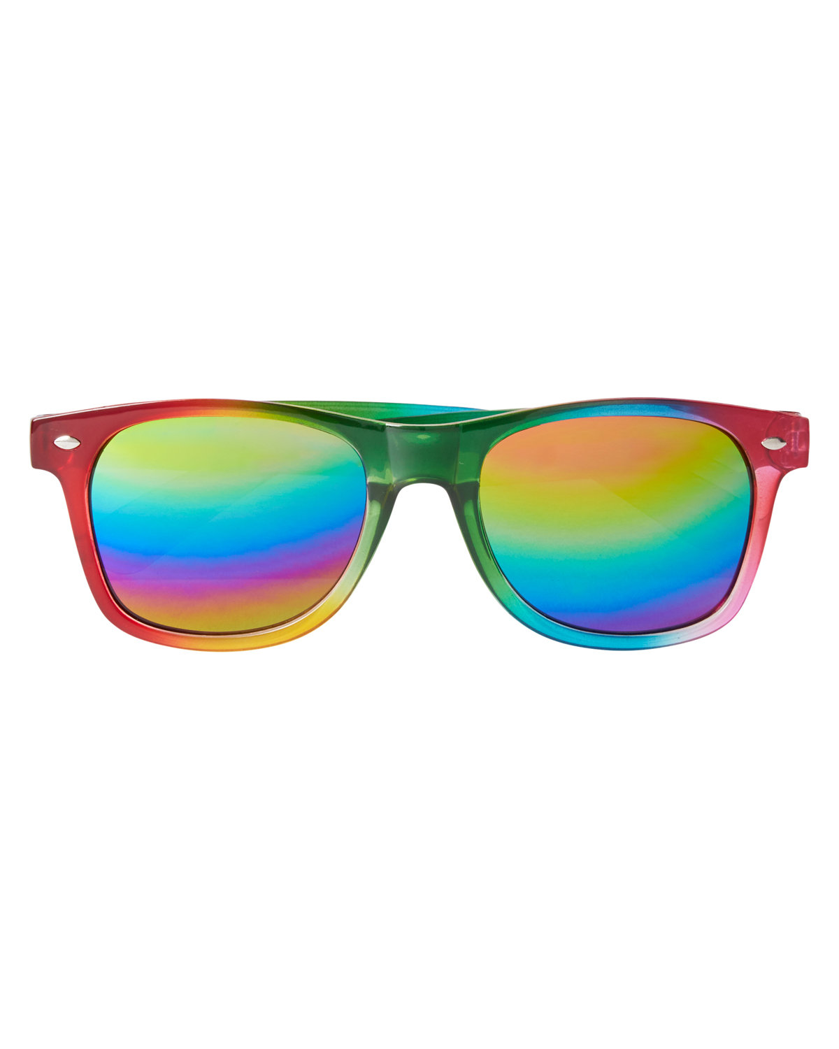 Picture of Rainbow Pride Sunglasses.